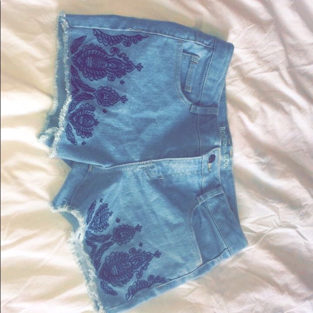 jean shorts